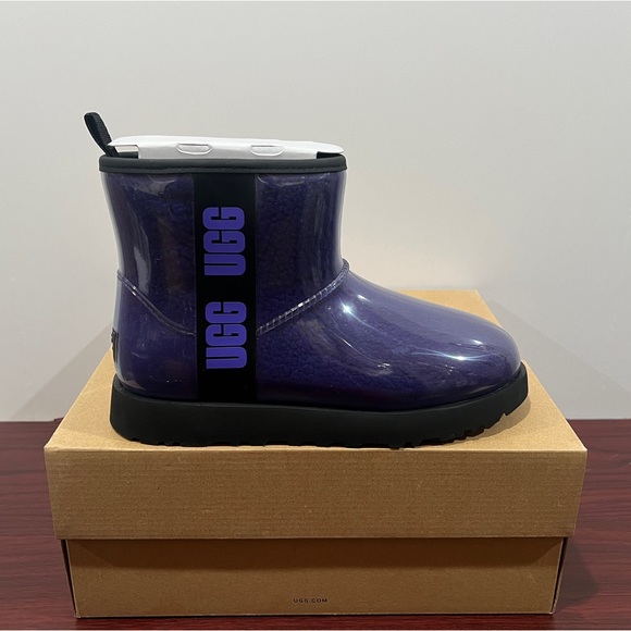 UGG Shoes - Ugg, Women, Classic Clear Mini, 1113190, Purple